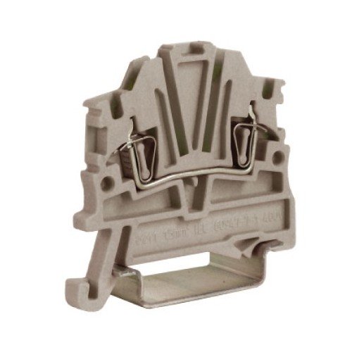 ZHM400GR ДКС - HMM.1GR, проходной зажим 1,5 кв.мм серый
