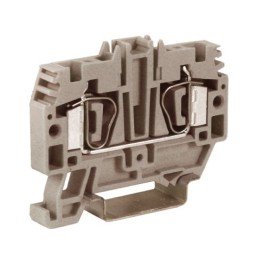 HMM.4GR, проходной зажим 4 кв.мм серый ZHM250GR-RET DKC
