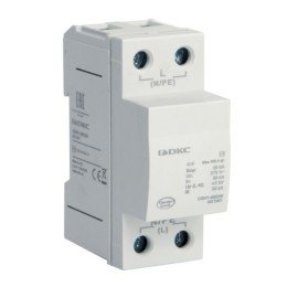 УЗИП, класс I, 1-полюсный, L-N, 50кА (10 NX1001 DKC