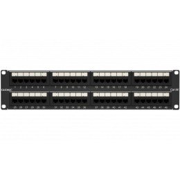 Патч-панель 19",2U,CAT5E, 48 портов RJ45, неэкранированная RN5PPU242 DKC
