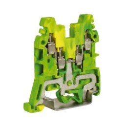 CBE.2, зажим для заземления желт.зелен 2,5 кв.мм 2 ввод/2вывода ZCE110 DKC
