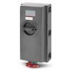 DIS50312586 ДКС - Розетка настенная с мех-ой блокировкой и боковым расположением разъема IP67 125А 3P+E 400В