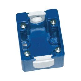 Коробка монтажная для розетки встраиваемой. Серая. IP44 DISB038GR DKC