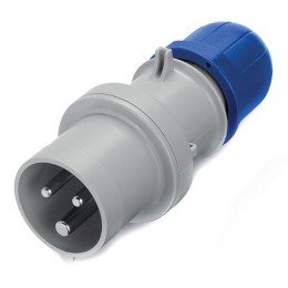 Вилка кабельная с безвинтовыми клеммами IP44 16A 2P+E 230В DIS2131633P DKC