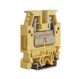 CBD.10, проходной зажим бежевый 10 кв.мм ZCB440 DKC
