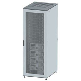Напольный шкаф 42U Ш600хГ600 две перфорированные двери, крышаукомплектована вводом и заглушками R5IT4266PF DKC
