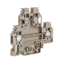 DAS.4(Ex)i, 2х уровневый проходной зажим синий 4 кв.мм ZDS200 DKC
