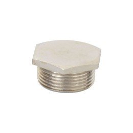 Заглушка M20x1,5, никелированная латунь 6050-20 DKC
