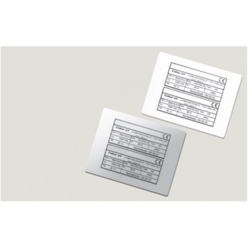 TASE60100AG ДКС - Табличка полужесткая для маркировки оболочек. Клейкое основание. ПВХ. Зеленая
