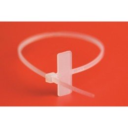 Хомут P6.6 маркировочный, белый, 2,5х100, табличка 8х25,4 252100-M DKC