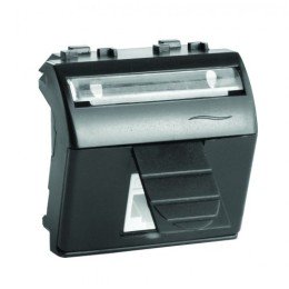 USB 3.0 со шторкой, Brava, черная, 2мод 77302N DKC
