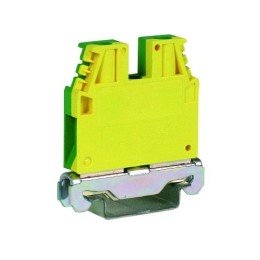 TEC.6/O, зажим для заземления желт.зелен 6 кв.мм ZTO120-RET DKC
