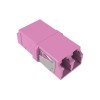 RNFA54DLC ДКС - Адаптер LC/UPC-Duplex TOP, Senior/Senior, SC-footprint, OM4, пурпурный
