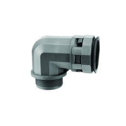 Муфта 90 грд. труба-коробка DN 12 мм, М20х1,5, полиамид, цвет черный PAN12M20N DKC
