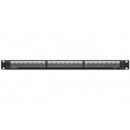 Патч-панель 19",1U,CAT5E, 24 модуля RJ45, экранированная RN5PPF24 DKC
