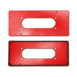 Фланец красный для ST с перф. Тип 4 R5FPST02-RAL3000 DKC