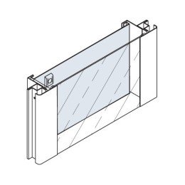 Дверь секционная, внутренняя, В=800мм Ш=600мм R5CPMIE6800 DKC
