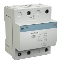 УЗИП, класс II+III, 2-полюсный, L-N-PE, NX3011 DKC