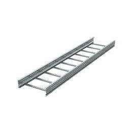 Лоток лестничный 200x400, лонжерон 1,5 мм, L 6 м, горячий цинк ULM624HDZ DKC
