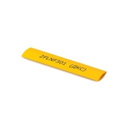 Термоусаживаемая самозатухающая трубка для термотрансфернойпечати 9,5/3,0 мм желтый 3:1 2FLNF301P95Y DKC