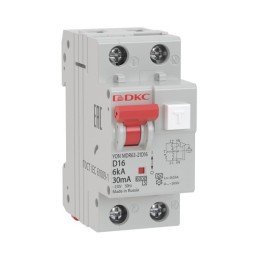 АВДТ YON MDR63 1P+N 20A C 100mA 6kA тип A MDR63-23C20-A DKC
