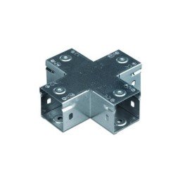 Ответвитель горизонтальный Х-образный 50х50, глухой, цинк-ламельный 39004ZL DKC
