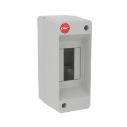 Щиток настенный, ral 7035, без крышки, 2мод. 82002 DKC
