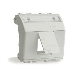 Адаптер для информационных разъемов Keystone, слоновая кость, 2мод. 75613S DKC
