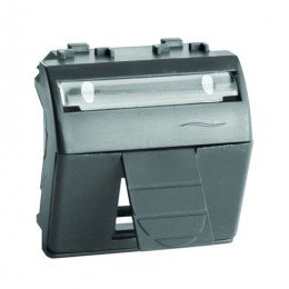 Адаптер для информационных разъемов R&M, черный, 2мод. 77612N DKC
