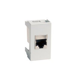Розетка RJ-45 кат.6,экр,Viva,1 мод.,серая 45168 DKC

