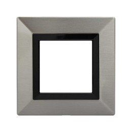 Рамка из металла, "Avanti", никелированная, 2 модуля 4409852 DKC
