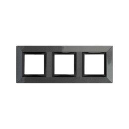 Рамка из металла, "Avanti", темно-серый, 6 модулей 4403856 DKC

