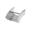 36883KZL ДКС - Угол CD 45 вертикальный внеш. 45° 200х100 в комплекте с крепеж., цинк-ламельный
