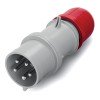 DIS2131637P ДКС - Вилка кабельная с безвинтовыми клеммами IP44 16A 3P+E+N 400В
