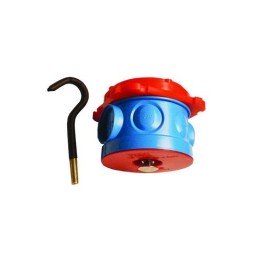 Коробка потолочная с крюком для заливки в бетон, д.70х100мм 59384 DKC
