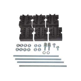 Набор держателей, для шин толщиной 5мм, 1-4 шины на полюс, 3 полюса R5BSEV4/5T DKC
