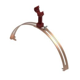 Коньк.рег. зажим с пласт. держ., медь ND2204CU DKC
