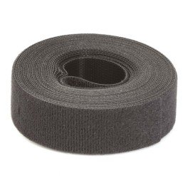 Лента-липучка в рулоне 9,5мм.x 22,8м.-ЧЕРНЫЙ 2823X10BL DKC
