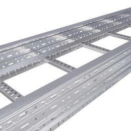 Лоток лестничный 80х200, лонжерон 2 мм, RAL ULH382RAL5003 DKC
