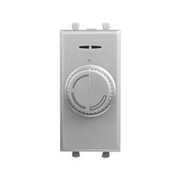 Диммер поворотный модульный, "Avanti", "Закаленная сталь", 1 модуль 4404131 DKC
