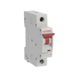 Автоматический выключатель модульный YON max типа MD63N, 6кА, 1 полюс, хар-ка C, 25А MD63N-1PC25 DKC

