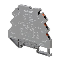 Преобразователь сигнала DSI-S, 6,2 мм 1 вход 0…20 мА, 1 выход 0…10 В DSI-S-A3112 DKC