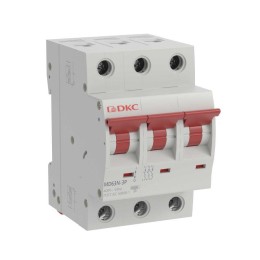 Автоматический выключатель модульный YON max типа MD63N, 6кА, 3 полюса, хар-ка C, 25А MD63N-3PC25 DKC
