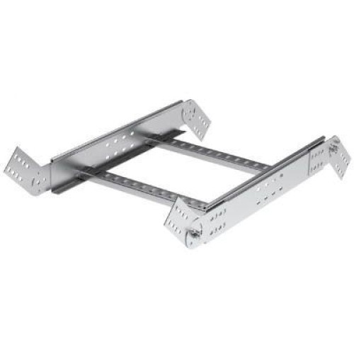 LE5006KHDZ ДКС - Угол вертикальный шарнирный 50х600 универсальный в комплекте с крепежными элементами и соединительными пластинами, необходимыми для монтажа, горячеоцинкованный
