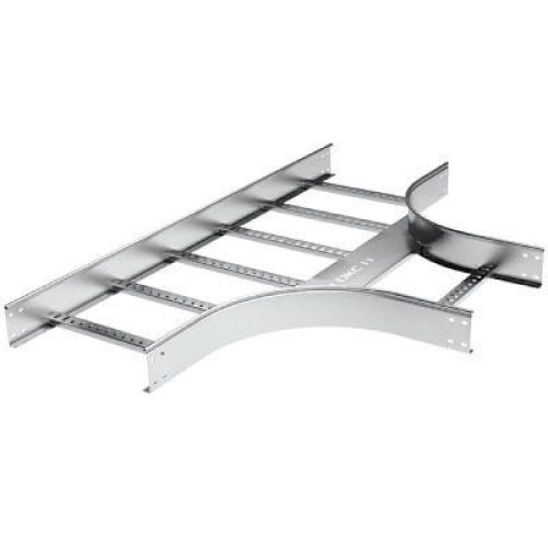 LT5306KZL ДКС - Т-ответвитель 50х600 R300 в комплекте с крепежными элементами и соединительными пластинами, необходимыми для монтажа, цинк-ламельный
