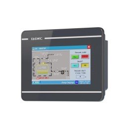 Промышленная операторская панель, диагональ 4.3", 16,77М цветов дисплей TFT, разрешение 480*272 px, порты: 2 COM, 1 Micro USB, 1 Ethernet H1000-T043E DKC
