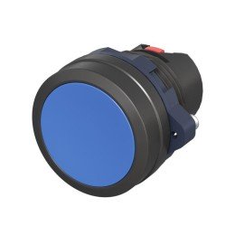 Головка кнопки плоская без фиксации, синяя M22P-FMBP DKC