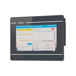 Промышленная операторская панель, диагональ 7", 16,77М цветов дисплей TFT, разрешение 800*480 px, порты: 2 COM, 1 Micro USB, 1 USB, 1 Ethernet H1000-T070E DKC