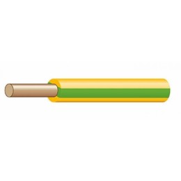 Провод ПуВнг(А)-LS 1х1.5 РЭК-PRYSMIAN желто-зеленый