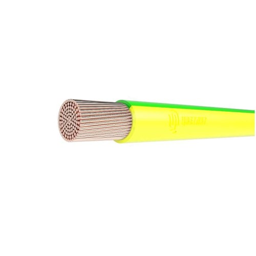 Провод ПуГВнг(А)-LS 1х10 Цветлит желто-зеленый
